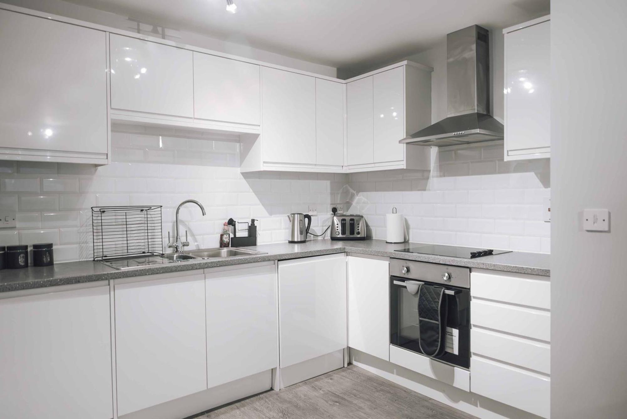 Executive 2 Bed Flat Near Stratford Station - Ideal For Corporate Stays Londra